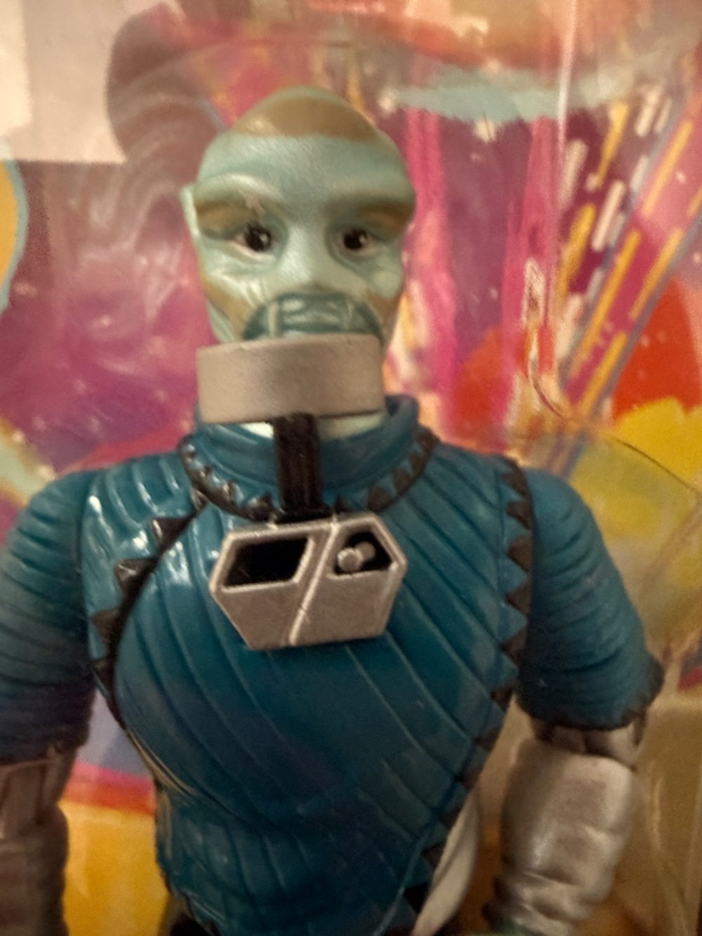 1993 Star Trek TNG Mordock The Benzite (1st Starfleet Cadet from Benzar) Figure